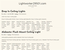 Tablet Screenshot of lightworker29501.com